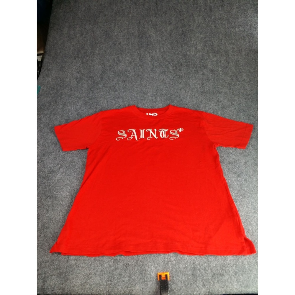 Saints And Sinners T Shirt Mens XL Red White Another Hype Piece Streetwear AHP